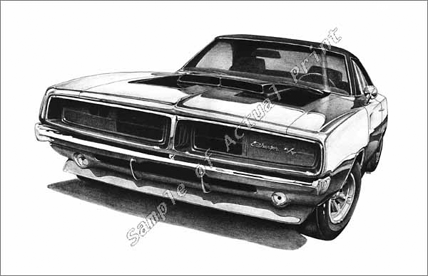 1969 Dodge Charger R T From a promotional version of the car